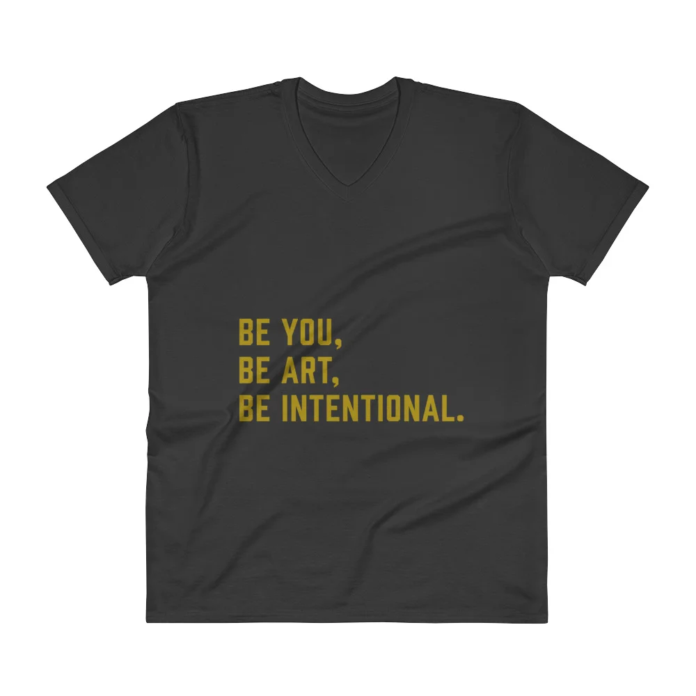 BOLD Statement - Black Tee - Gold
