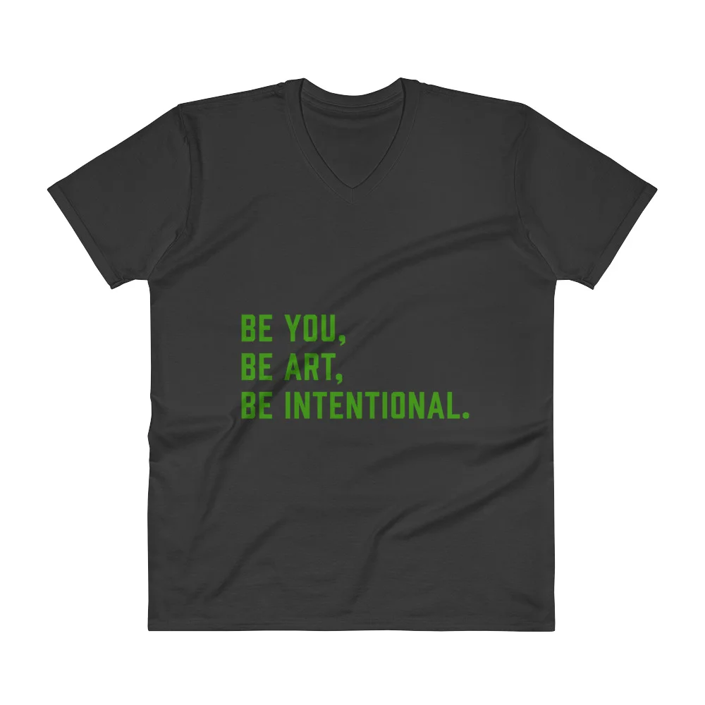 BOLD Statement - Black Tee - Green