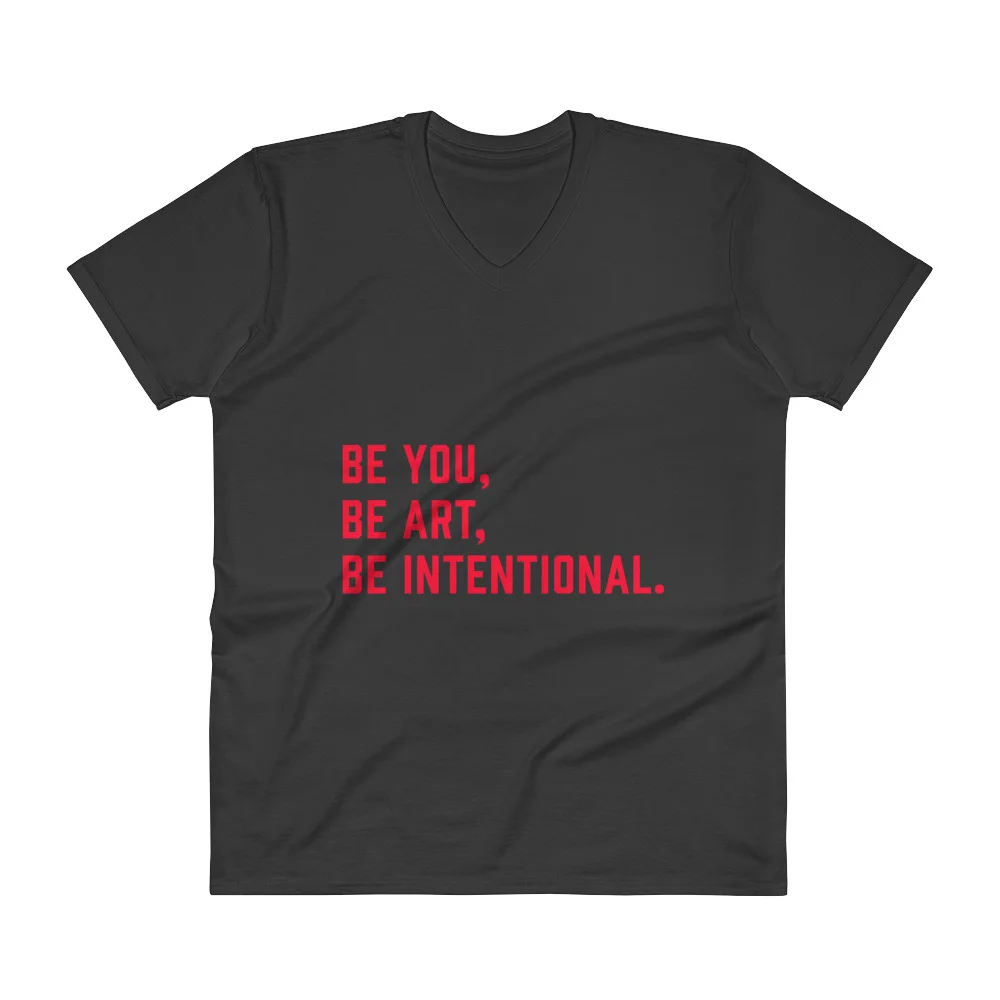 BOLD Statement - Black Tee - Red