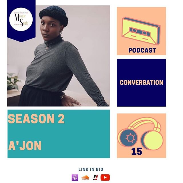 Conversation 15 - A&rsquo;JON
&ldquo;I had moments where I could just heal myself at the age of 10 &amp; 11 writing about my dad, writing about my mom, writing about myself - how I feel, love, and just feeling that sensation of releasing.&rdquo;
&bul