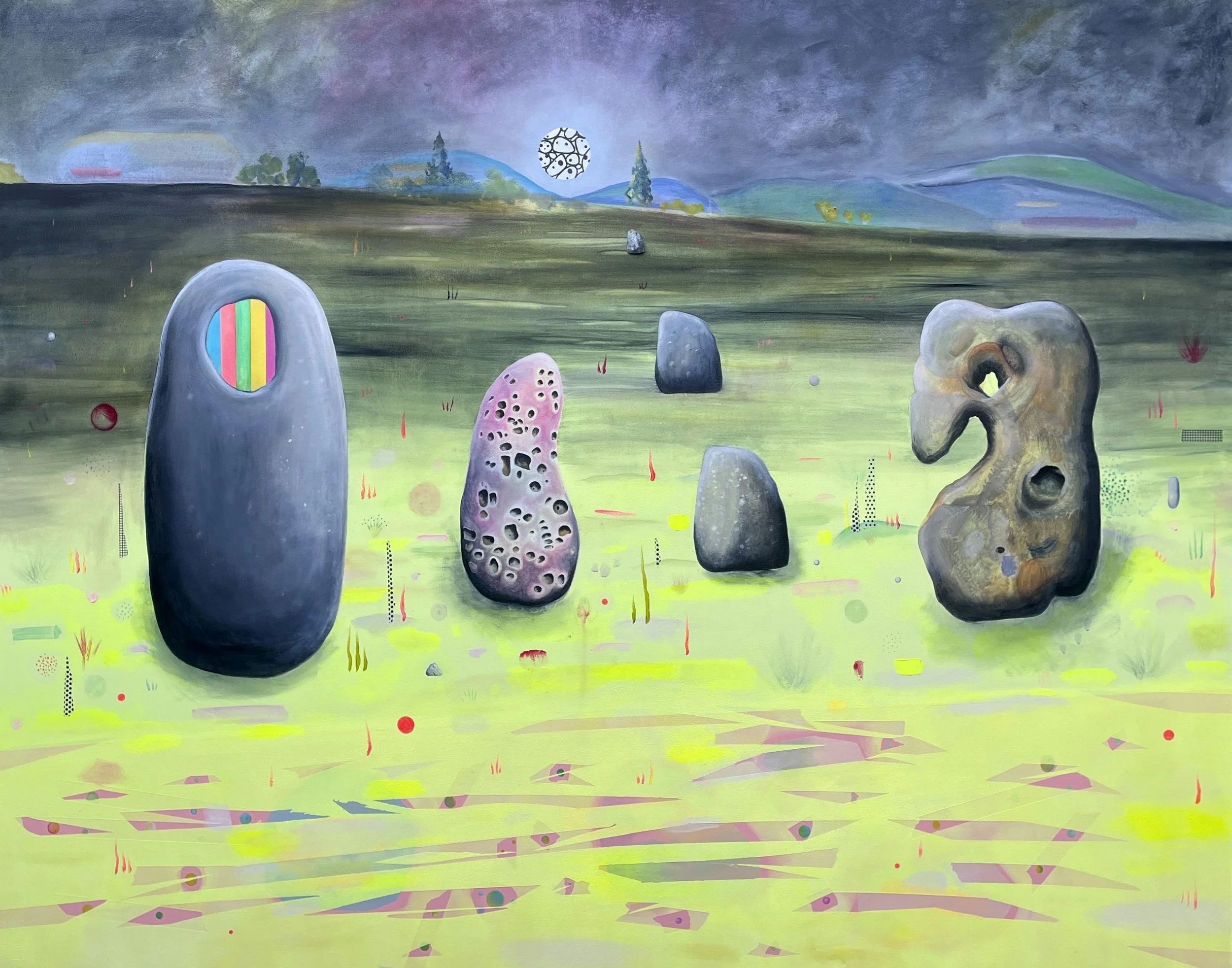  O-o-h Child, Things Are Gonna Get Brighter (122x152cm) 