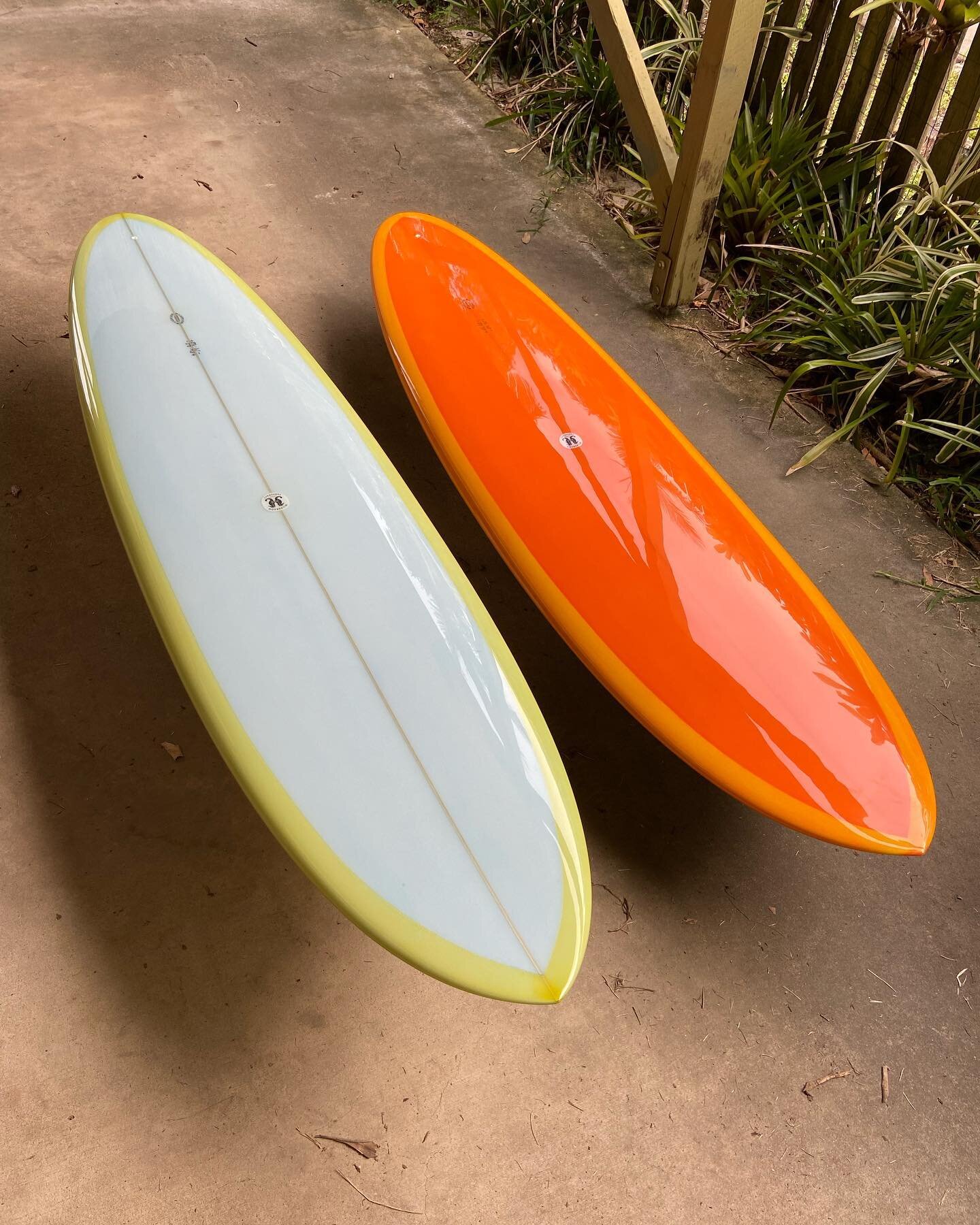 Introducing the Mid Deep Double/ MDsquared.  As most shapers journey we meet other shapers, Steve Griffo Griffith showed me what he had been making at his G&amp;S Australia days.  This design concept was for Robert K, griffo was retiring and he passe