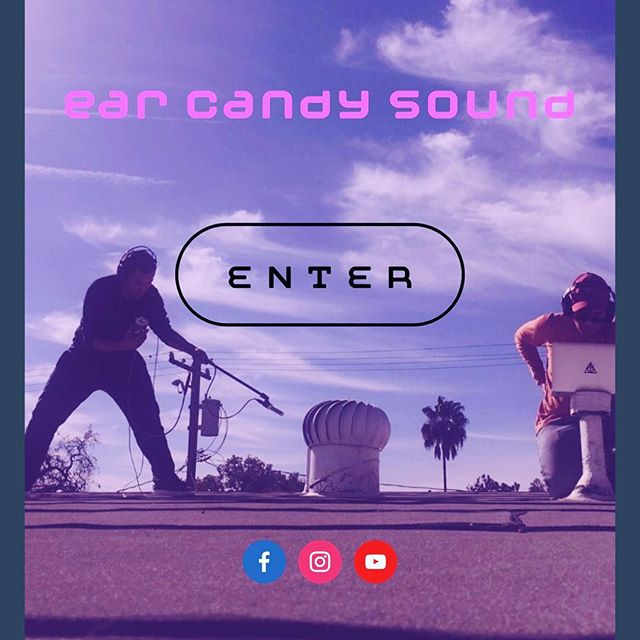 The #newwebsite is up and HOLY SOUNDBITES it&rsquo;s sick! Sick like u get when u taste too much of our #sweet sweet sound. #earcandysound hittin&rsquo; your #sweetspot in 2018. #sounddesign #soundmix #postproduction #foley #sweetening #independentfi