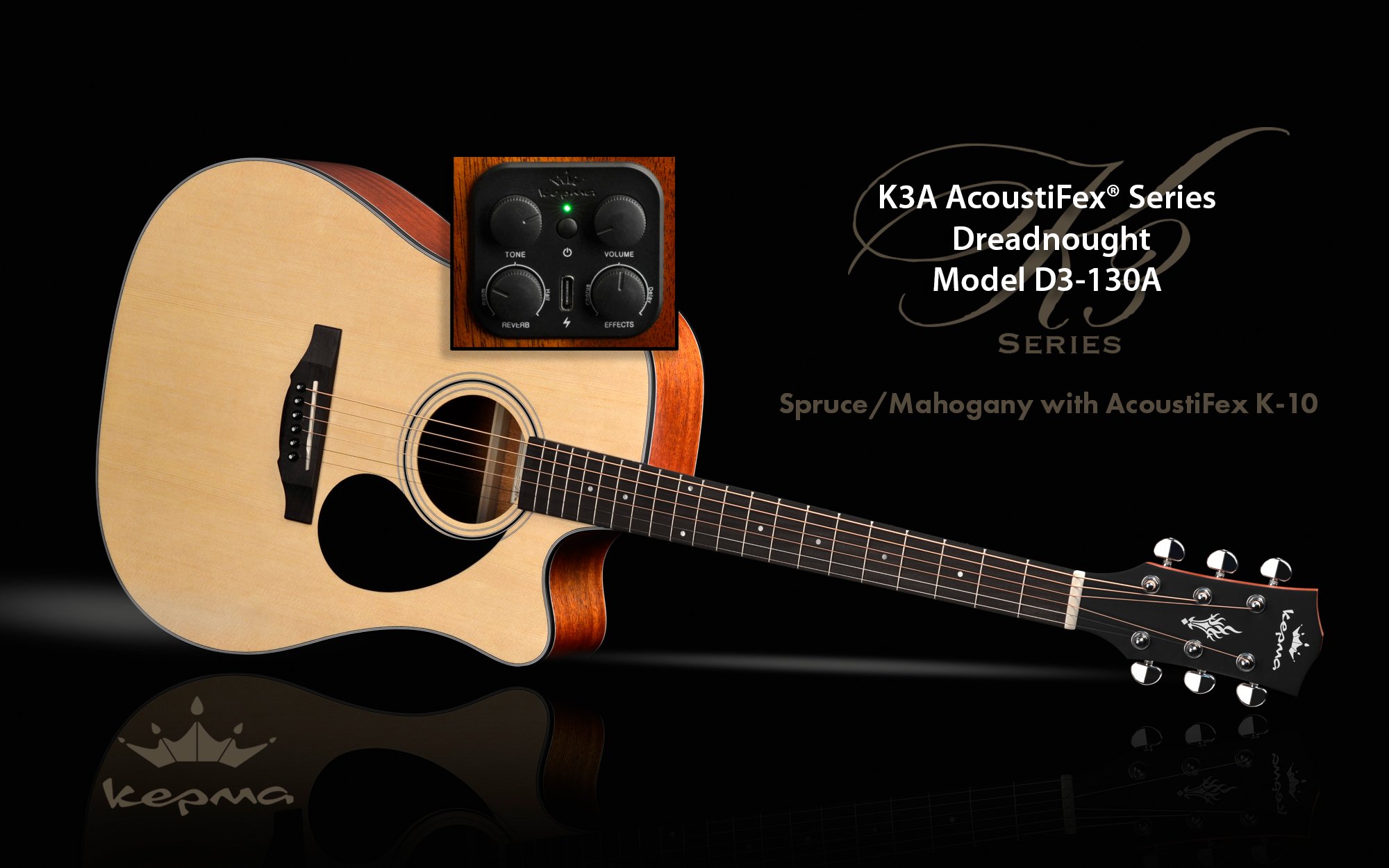 Kepma K3 AcoustiFex Guitars - amazing sound, amazing value $399 — Kepma  Guitars USA