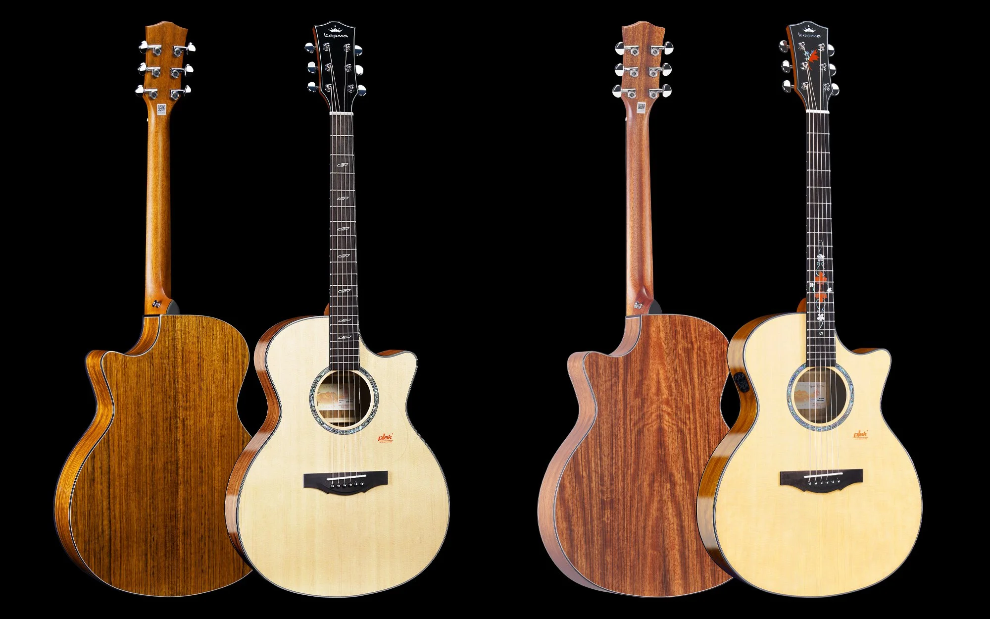 Kepma Elite Grand Auditorium Acoustic GA2-150 Ovangkol Models