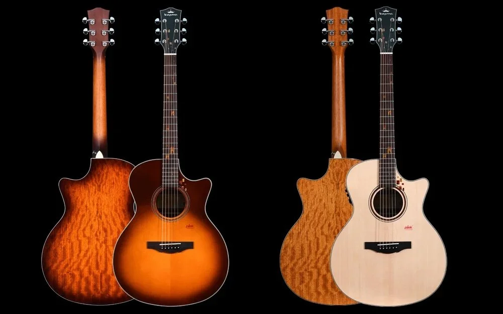Kepma® Guitars Introduces the F2S “Lamplight” Grand Auditorium Acoustic-Electric Guitar