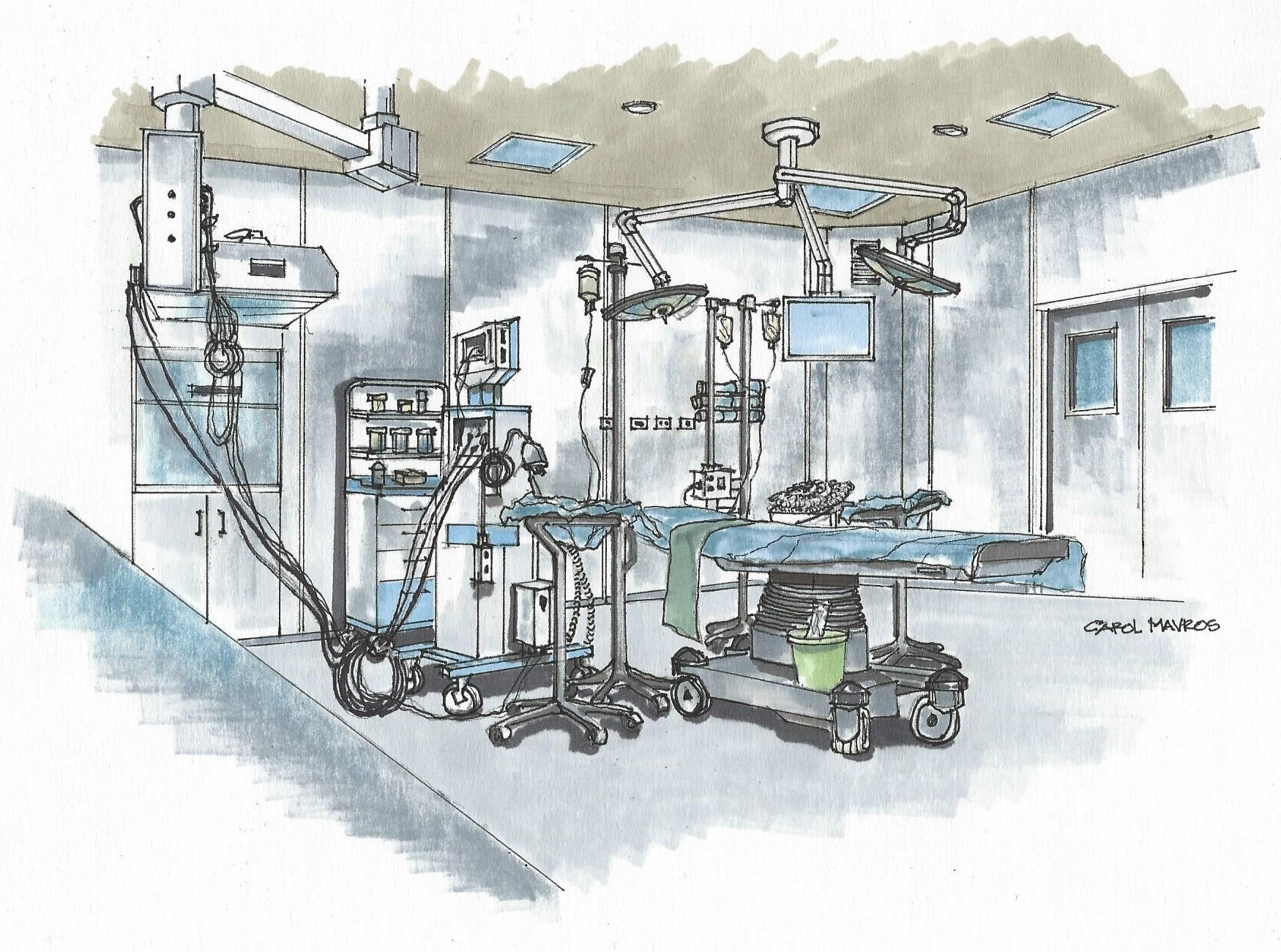 Incubator: Operating Room Rendering