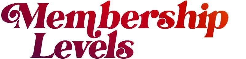Membership Levels Headline