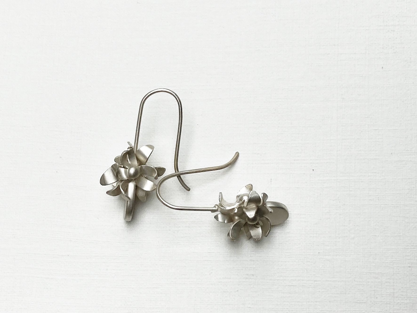 cluster and petal, earrings 