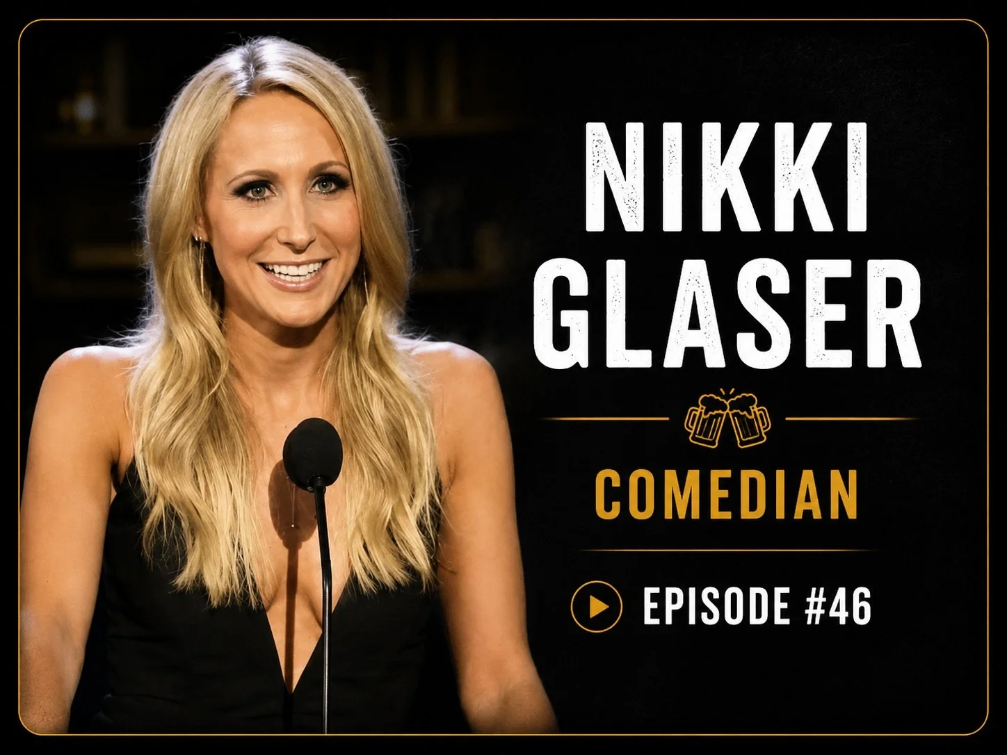 Nikki Glaser on the After 2 Beers Podcast, Episode 46. Stand-up comedian, television host, actress, and podcast host known for celebrity roasts, comedy specials, and live tours.