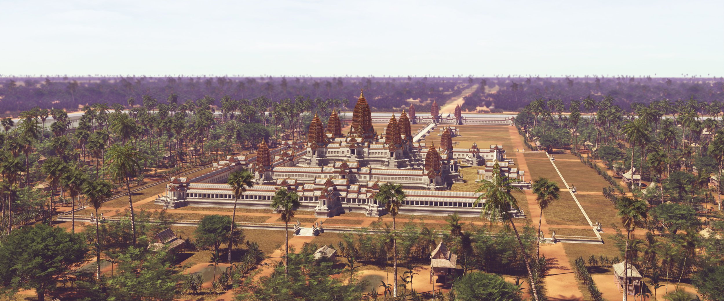 Angkor Wat enclosure, 12th century