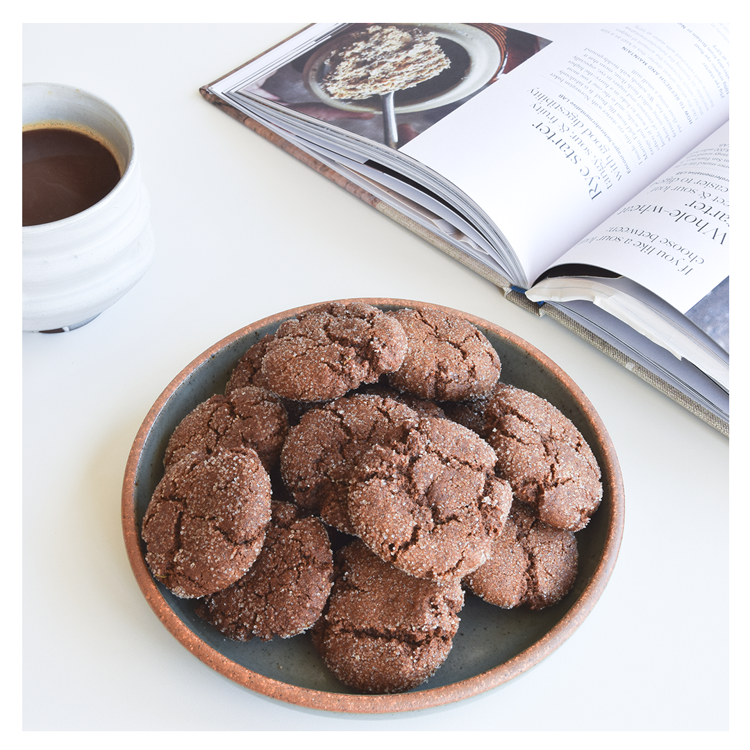 Sourdough Ginger Snaps