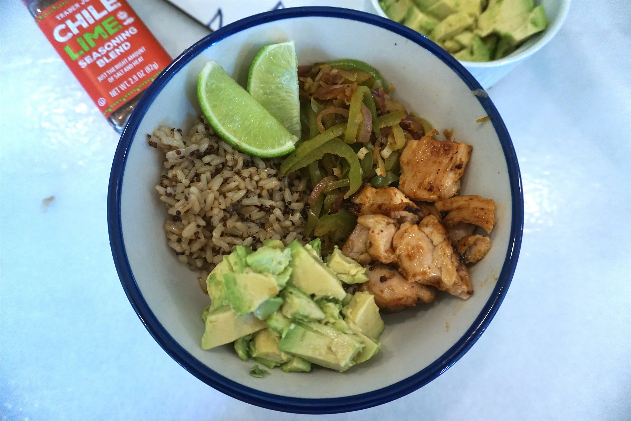 Chile Lime Chicken Bowls 