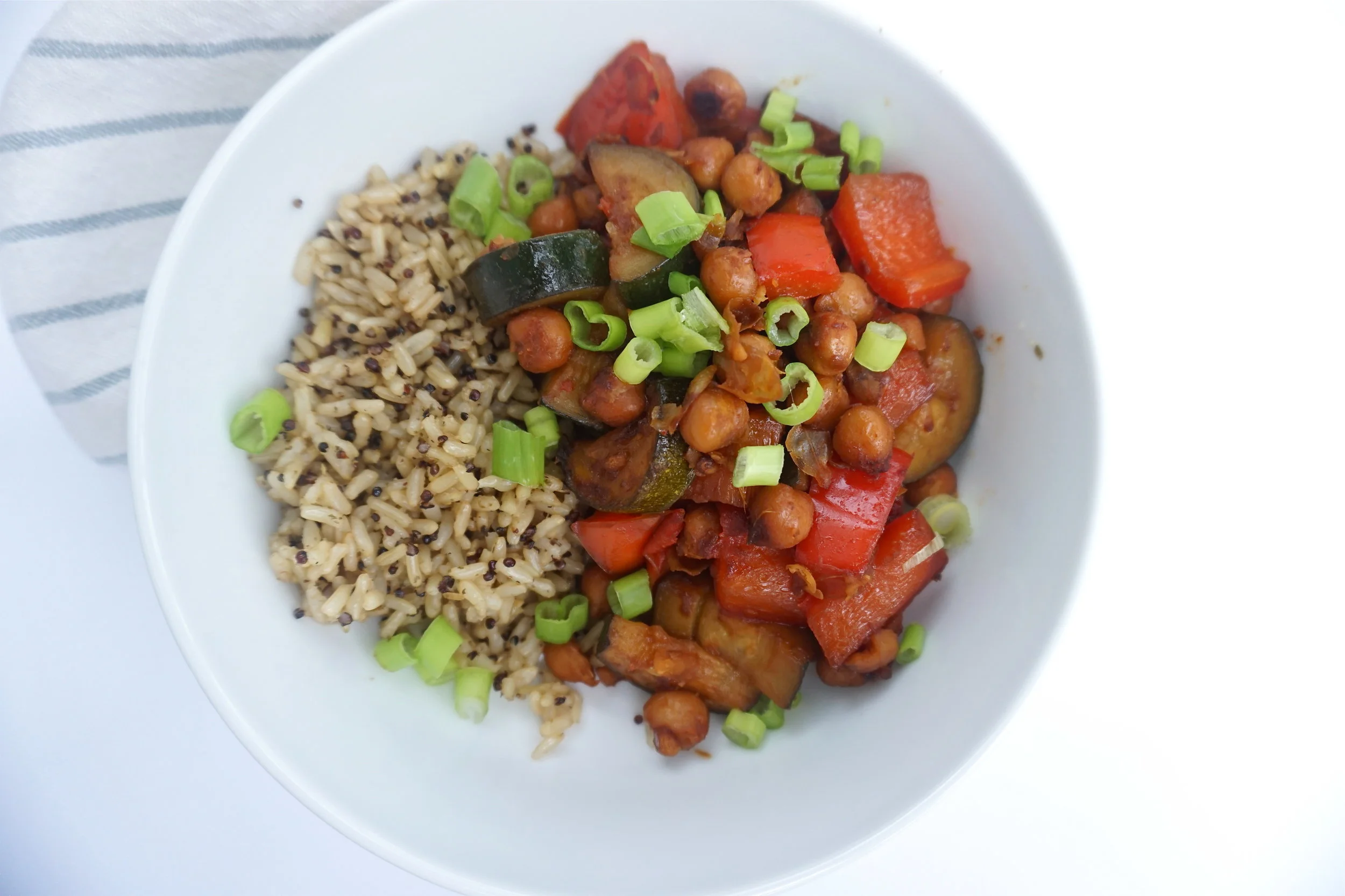 Kung Pao Chickpeas