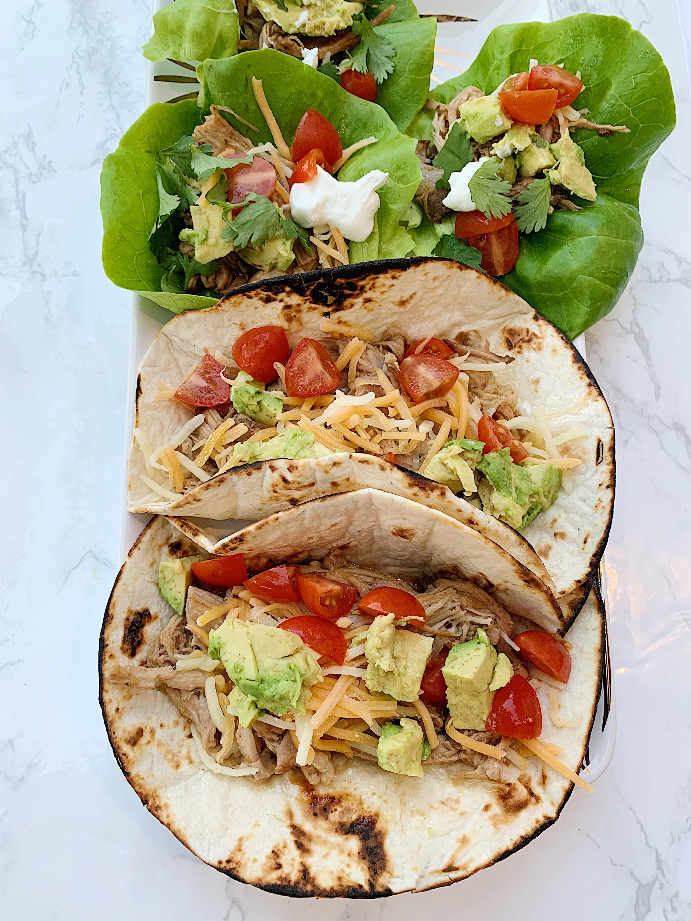 Pulled Pork Tacos with an Asian twist