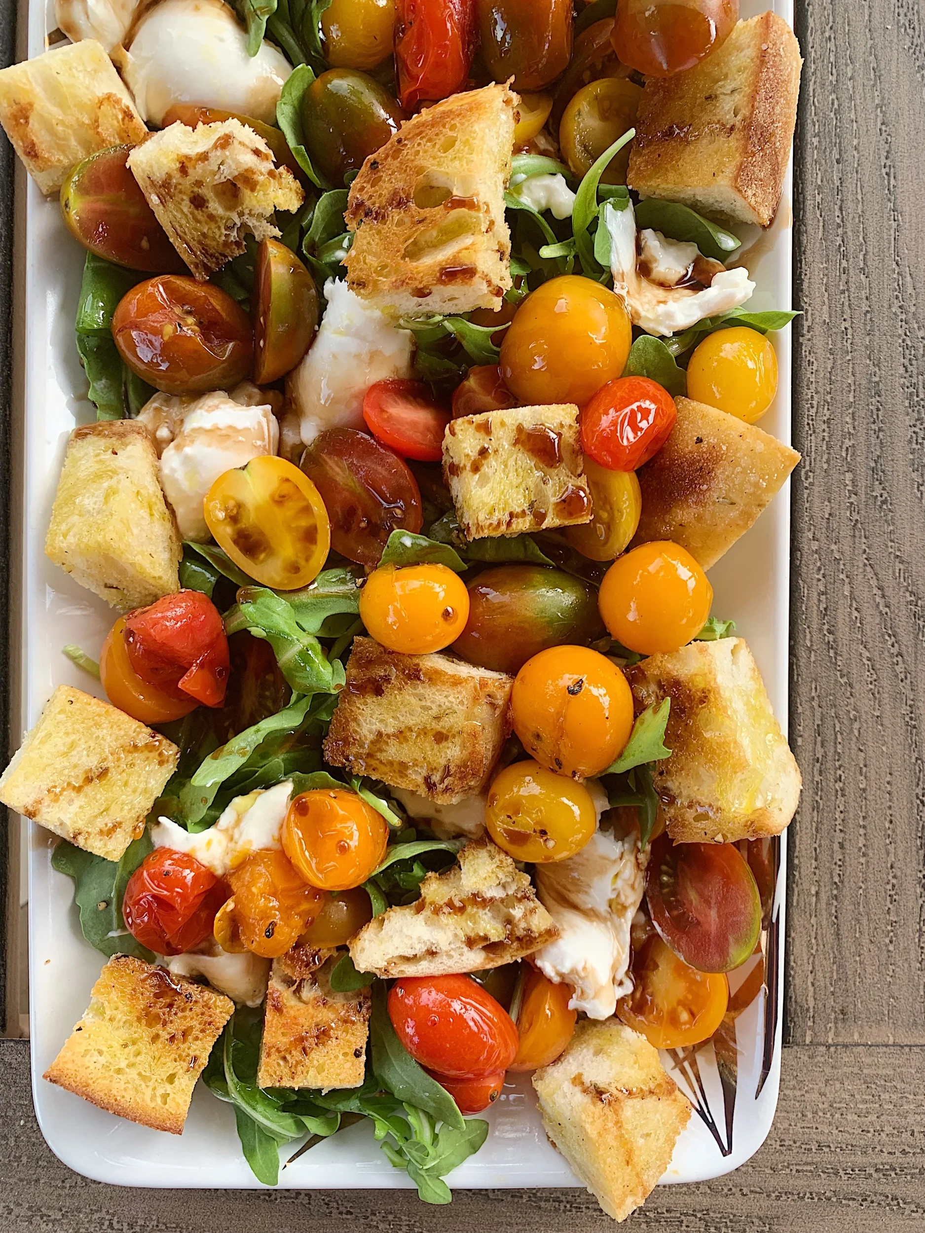 Quick Panzanella Salad