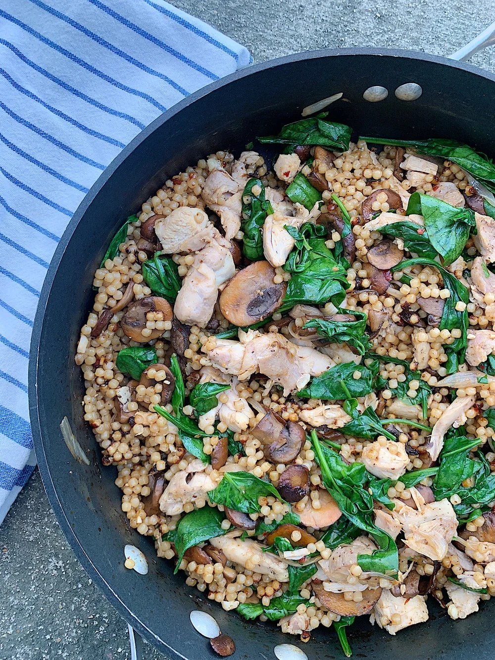 Chicken Mushroom Coucous The Vintage Fork