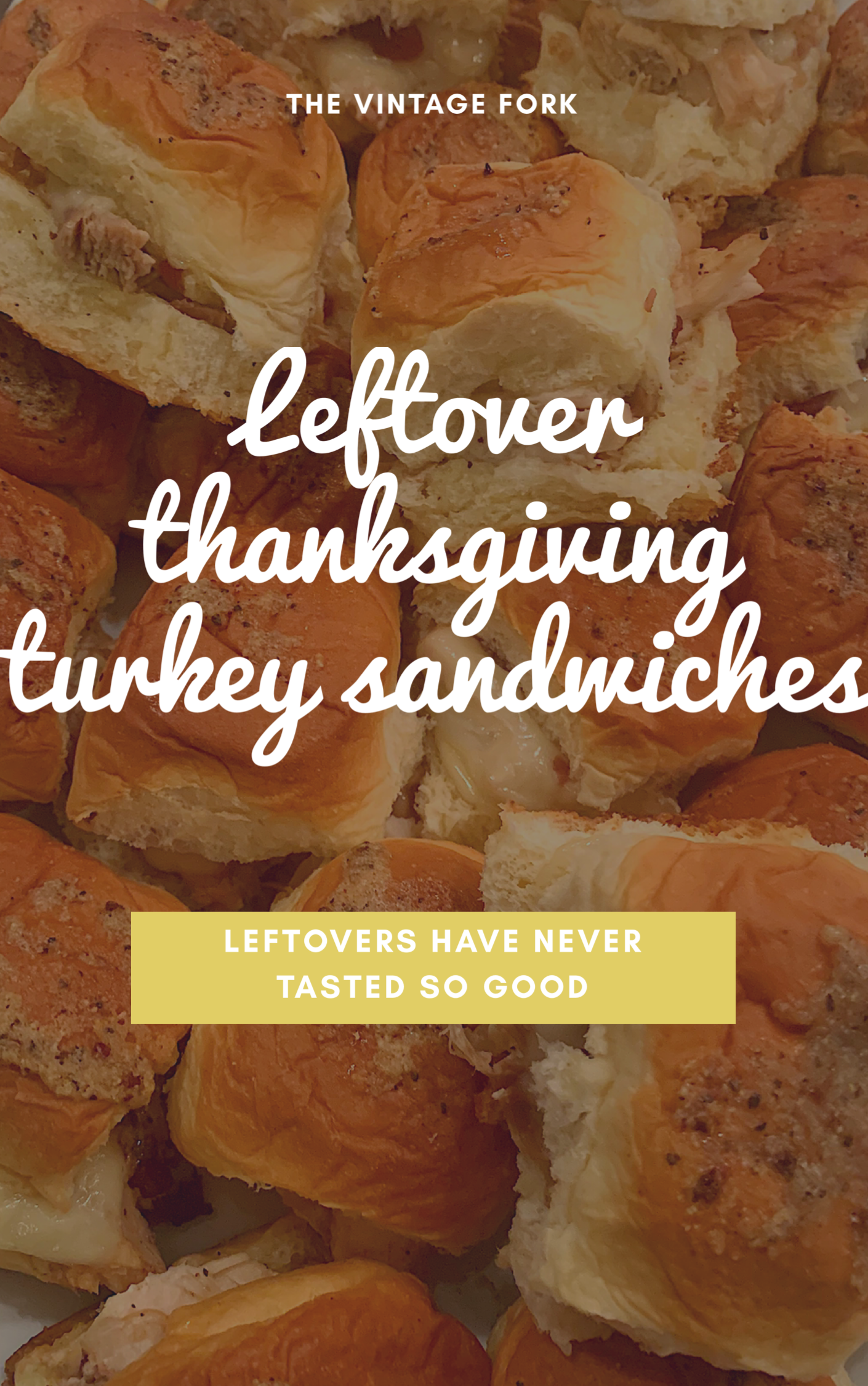 Leftover Thanksgiving Sandwiches