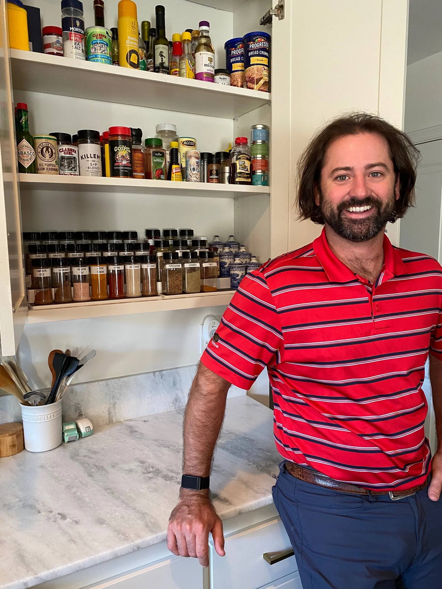 Petey's Spice Cabinet Organization Project