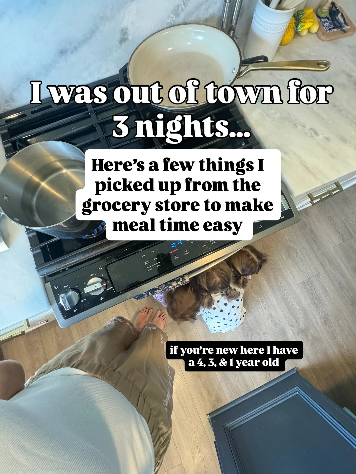 Follow @thevintagefork for more stress free meal ideas&hellip; I teamed the ACTS retreat last weekend &amp; wanted to make sure our fridge was stocked with easy meals because life with three toddlers can be a tad chaotic 🙃.

What are some easy meals