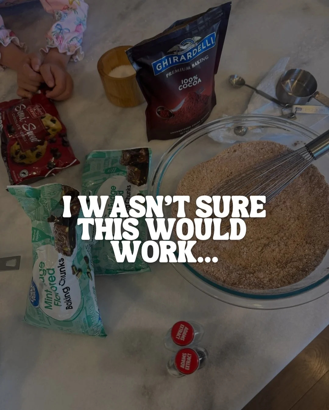 I took my most popular Christmas cookie recipe and turned it into a chocolate chocolate mint cookie. I wasn&rsquo;t sure it would work, but dare I say it&rsquo;s even better than the original?!

These are perfect cookies for Santa. I just know he wil