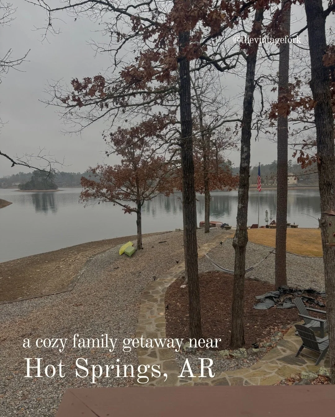 We just closed out the year at one of our favorite spots for family vacation near Hot Springs, Arkansas. 

It was the perfect mix of down time at the lake house &amp; simple outings.

We stayed in Hot Springs Village &amp; the house isn&rsquo;t a ren