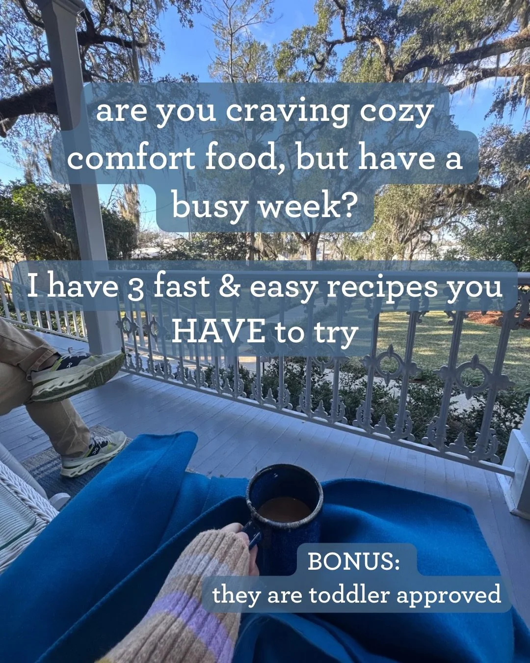 Follow @thevintagefork for more quick &amp; easy weeknight meals that are also toddler approved&hellip; WIN WIN!

It was still 30 degrees this am in Louisiana. If you&rsquo;re like me you want some comfort food, but this week&rsquo;s schedule is BUSY