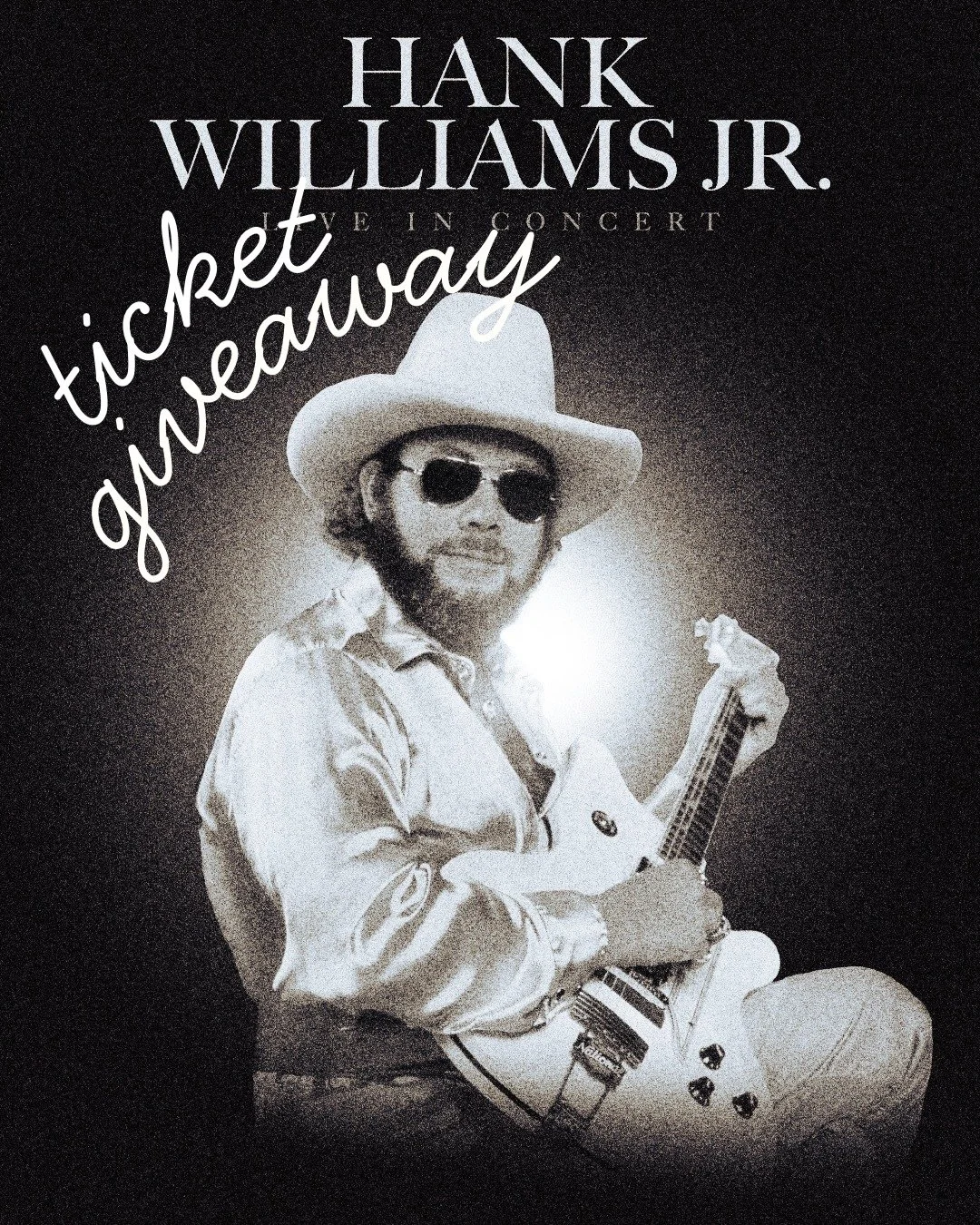 GIVEAWAY TIME! I am excited to be giving away TWO tickets to Hank Williams Jr at the Cajundome happening this Friday 4/17. I mean how fun, right?! See below 👇

To Enter:
- like this post
- follow me , @thevintagefork 
- tag your rowdy friends in the