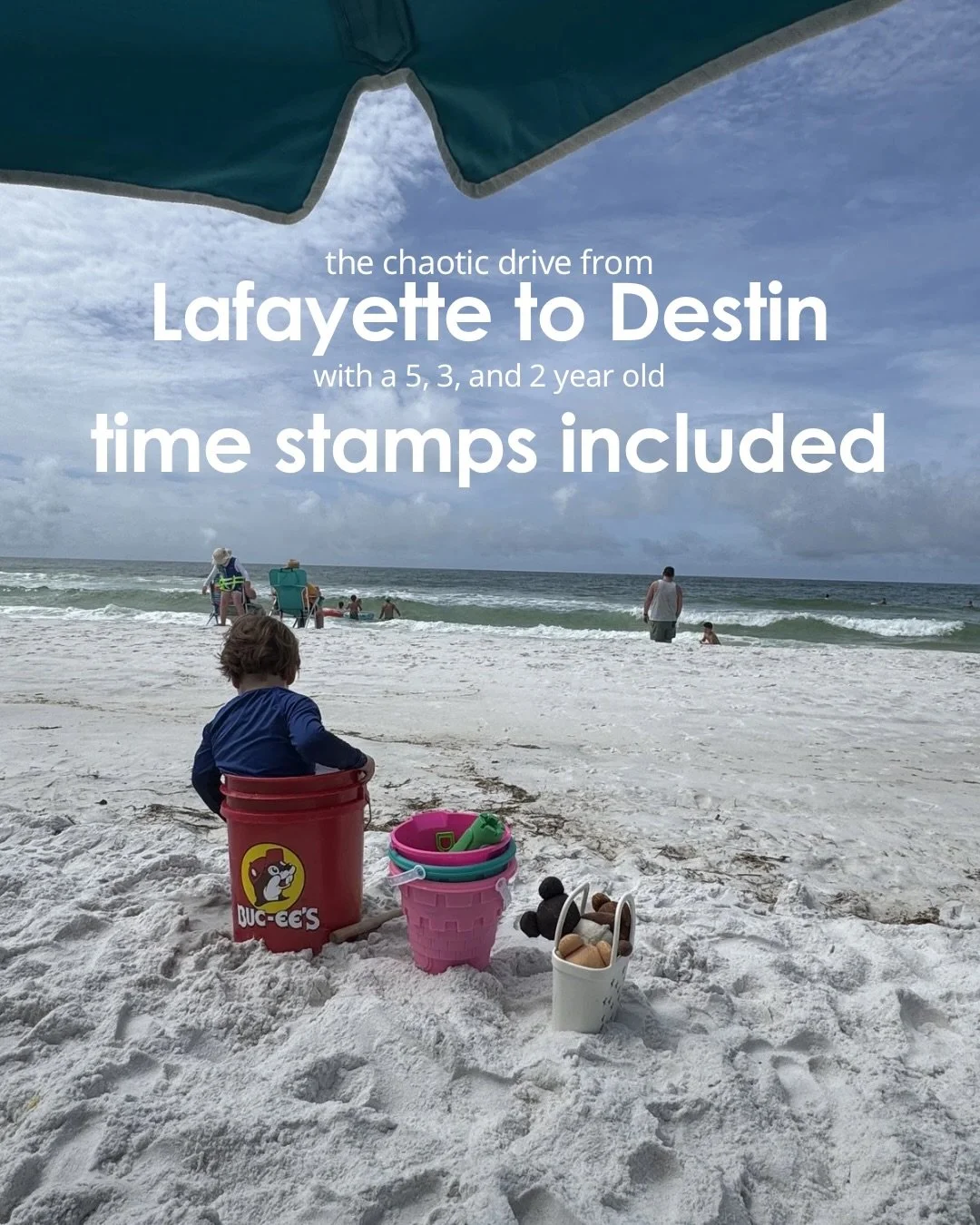 10+ stops, no naps, 7ish hours&hellip;. can you relate?

But at the end of the day a family vacation to Destin, FL is always worth it 🌊

#travelingwithtoddlers #familybeachvacation #beachwithkids #destinfl #lafayettela