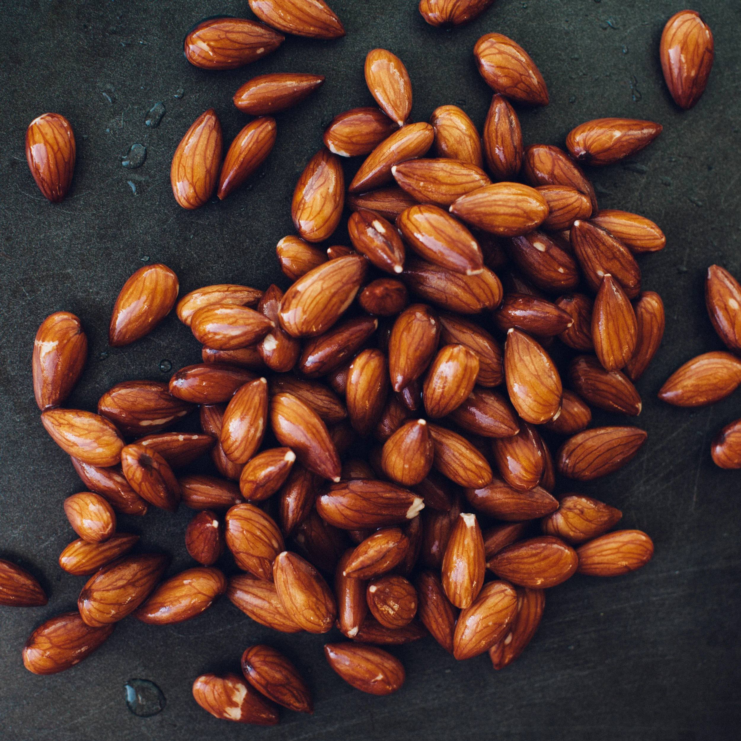 WATER-SOAKED ALMONDS