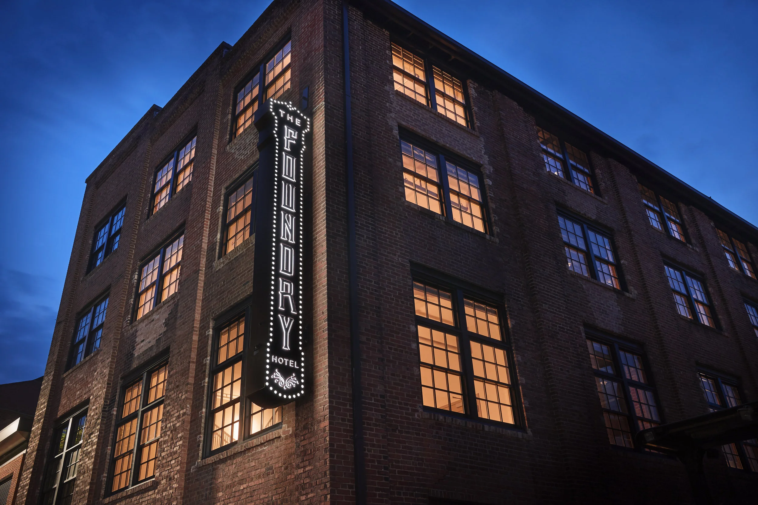  A story for  Good Grit Magazine  on the importance of Asheville history to the Foundry Hotel. 