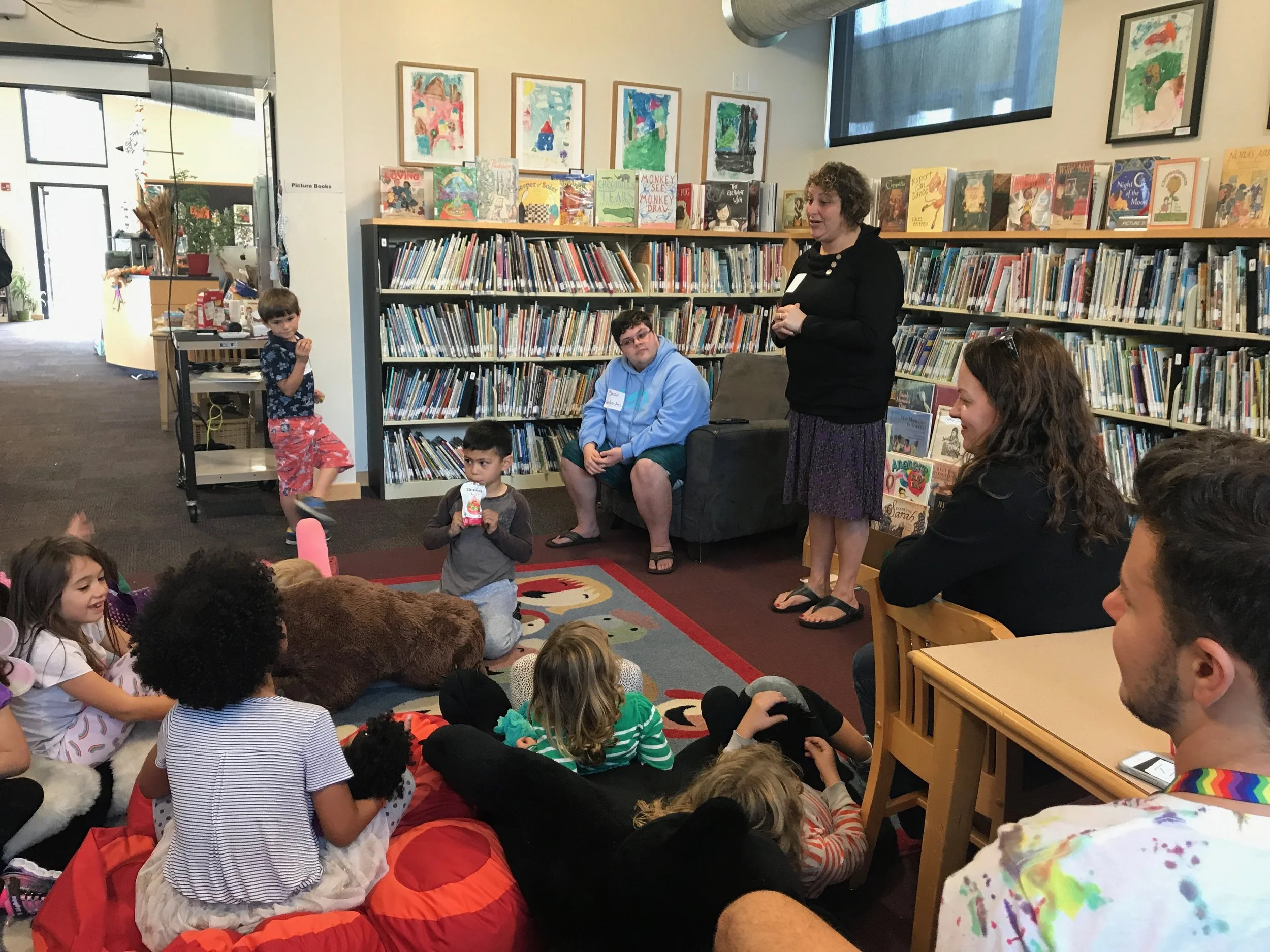 Gavin Grimm came to our Playgroup to inspire kids both young and old!