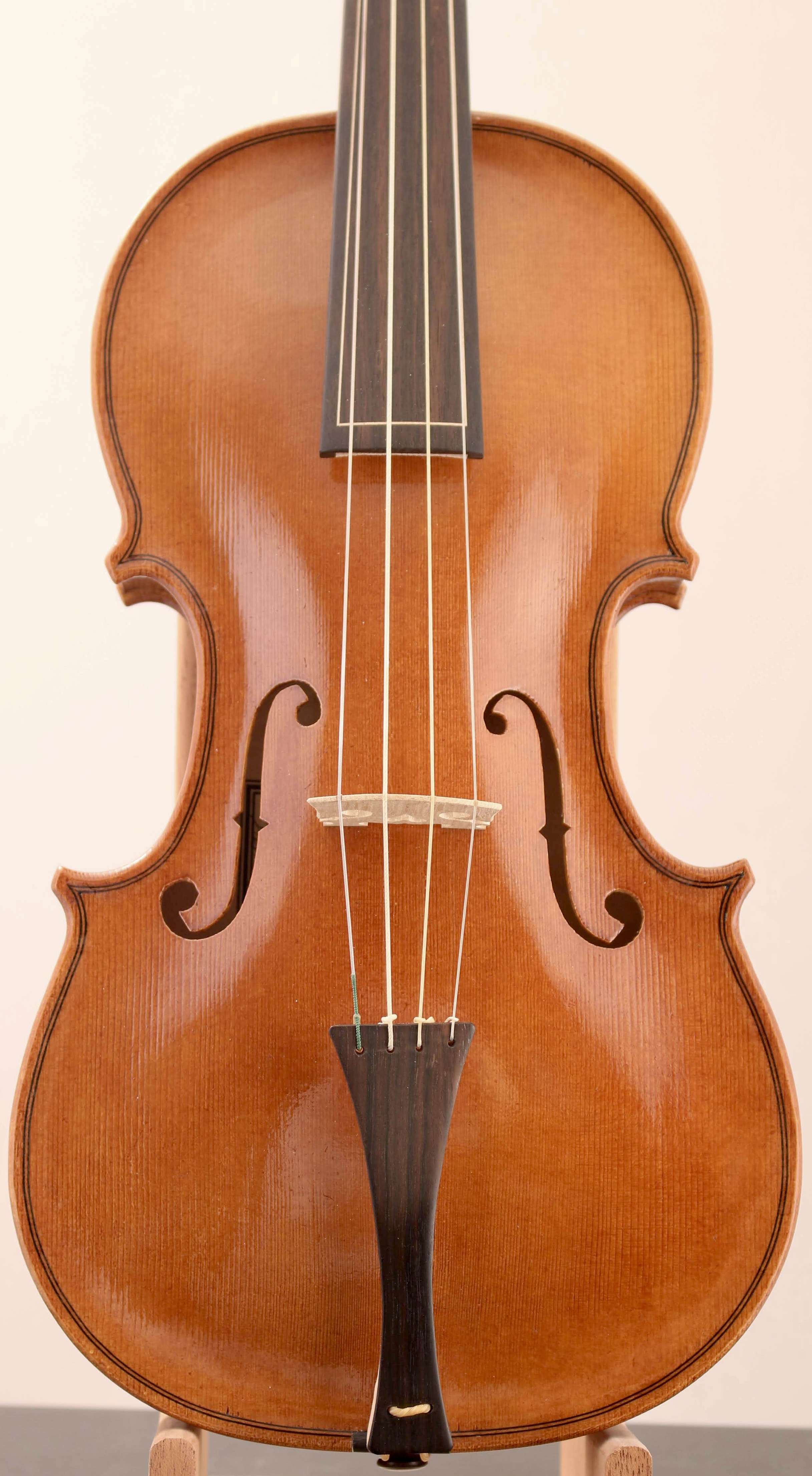 Baroque Violin front by Stephen Boone