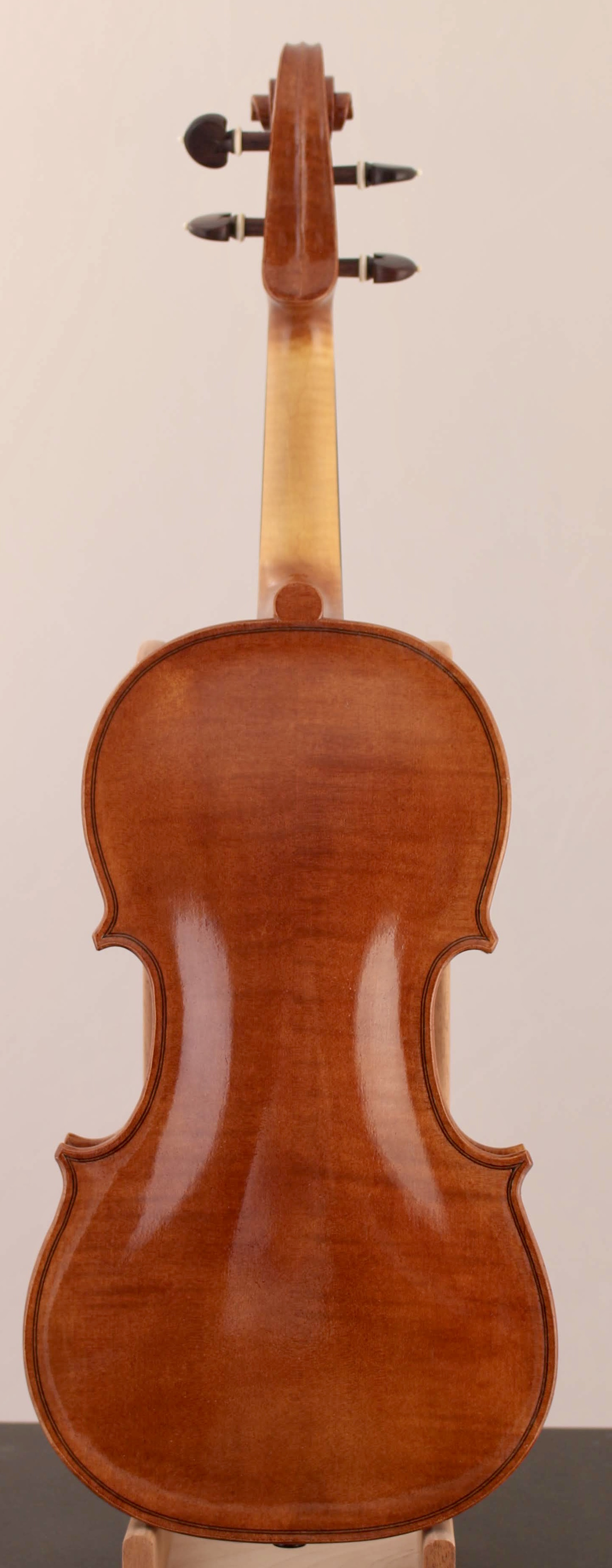 Baroque violin back by Stephen Boone
