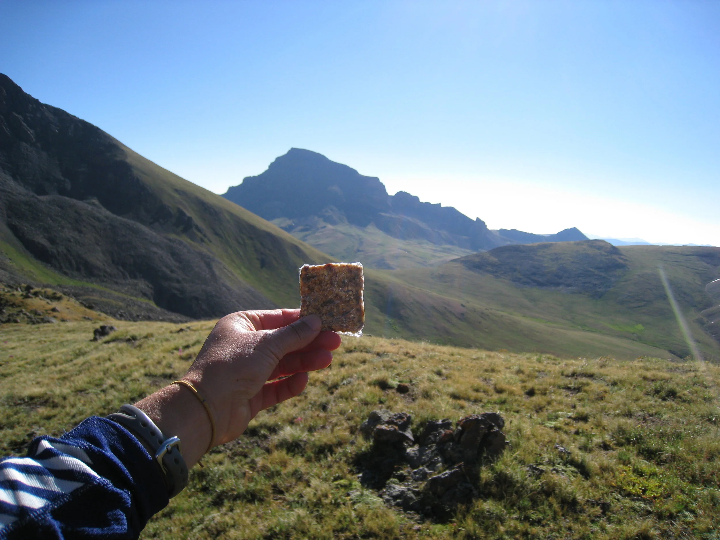 3 Grand 14ers, and 5-minute peanut trail bars