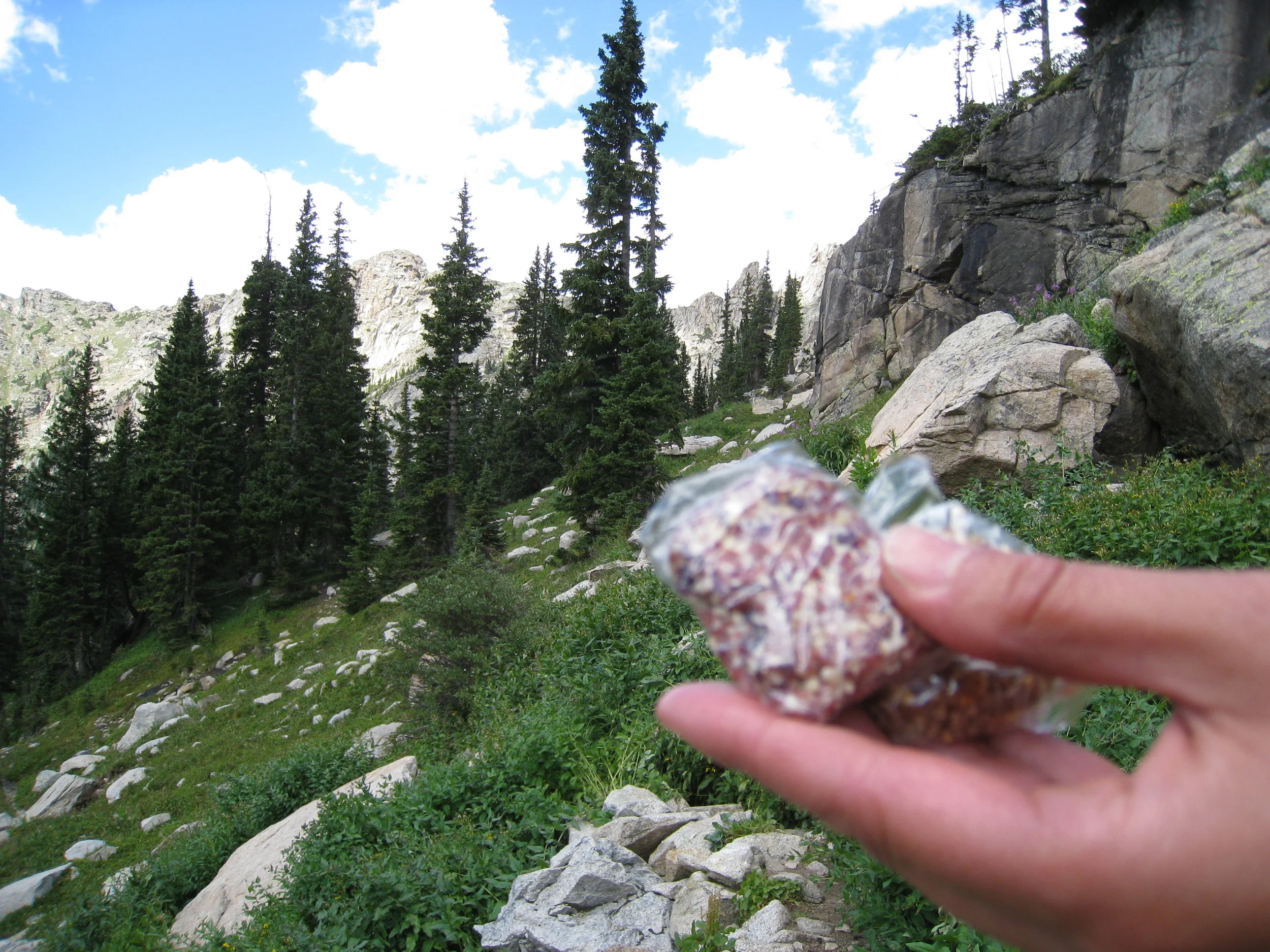 Pawnee Revisited and Reversed (plus almond-cranberry trail bars)