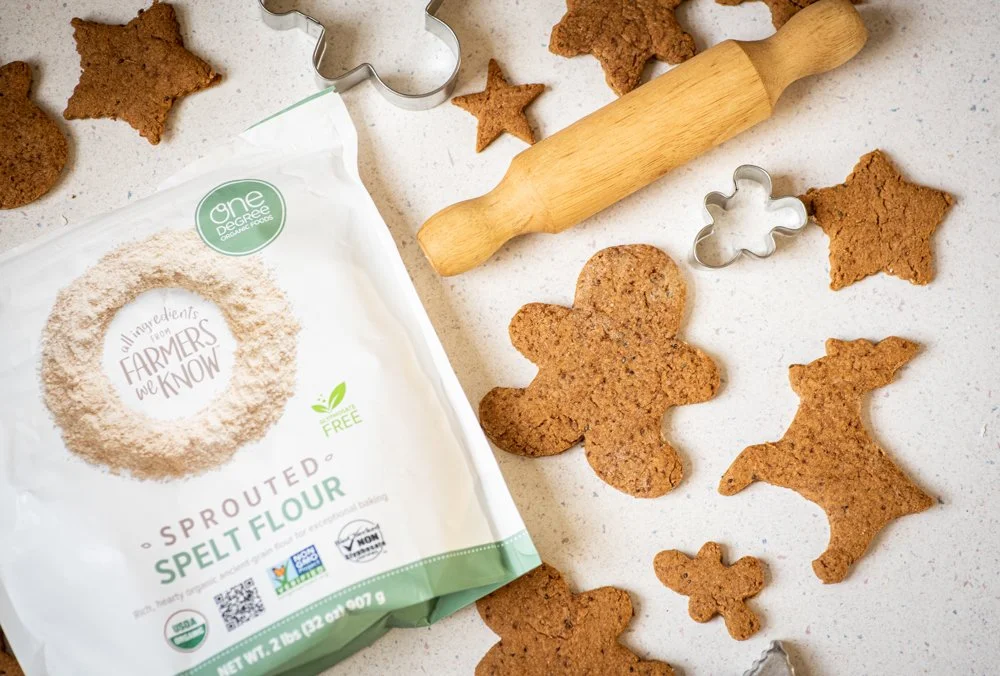 Vegan Spelt Gingbread Cutout Cookies