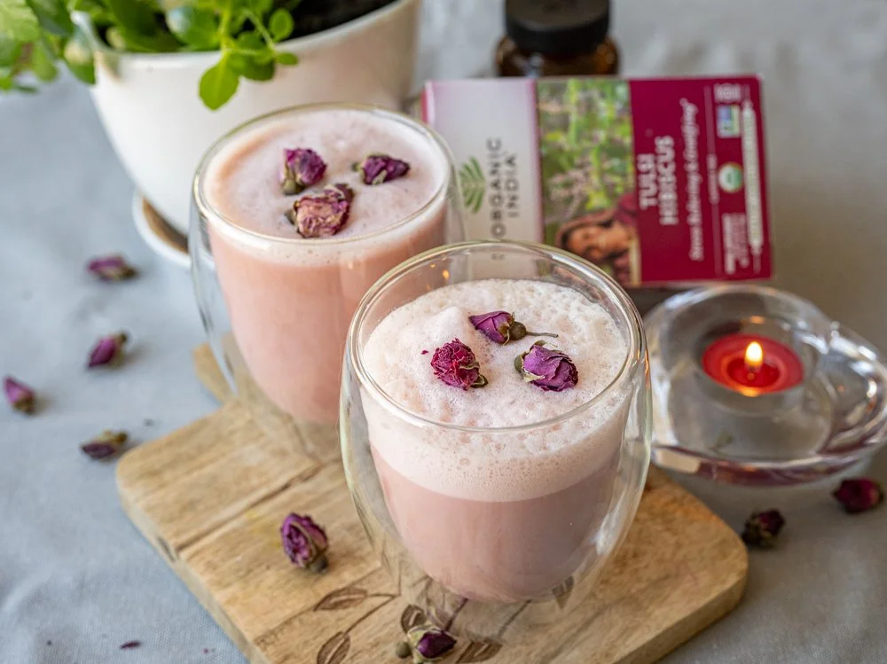 Hibiscus Pink Latte