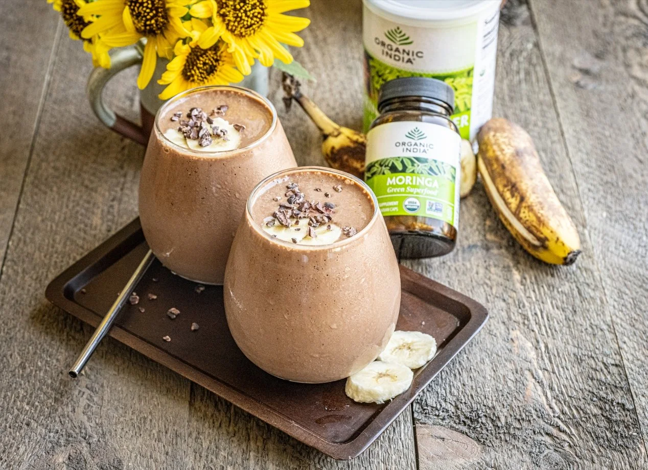 Chunky Monkey Moringa Smoothie