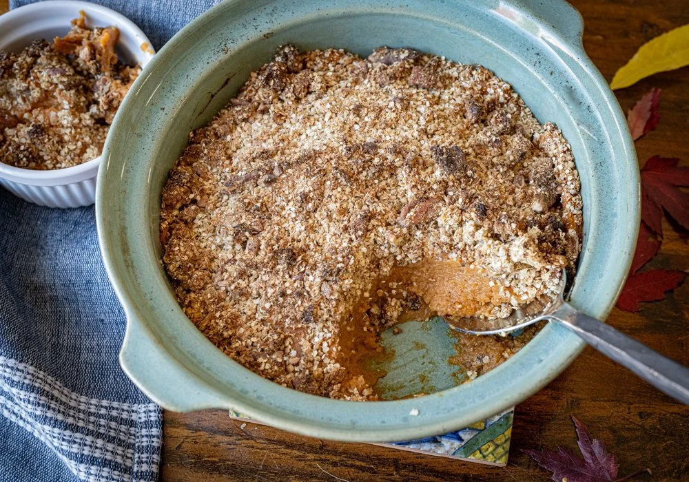 Healthy Sweet Potato Casserole