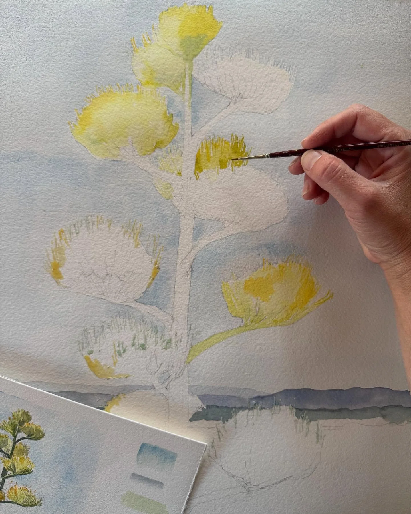 The early phases are my favorite.  I&rsquo;m currently stuck in the frustrating/ugly middle on two paintings, a sign to step away for a bit. I&rsquo;m curious - what part of the creative process is your favorite?