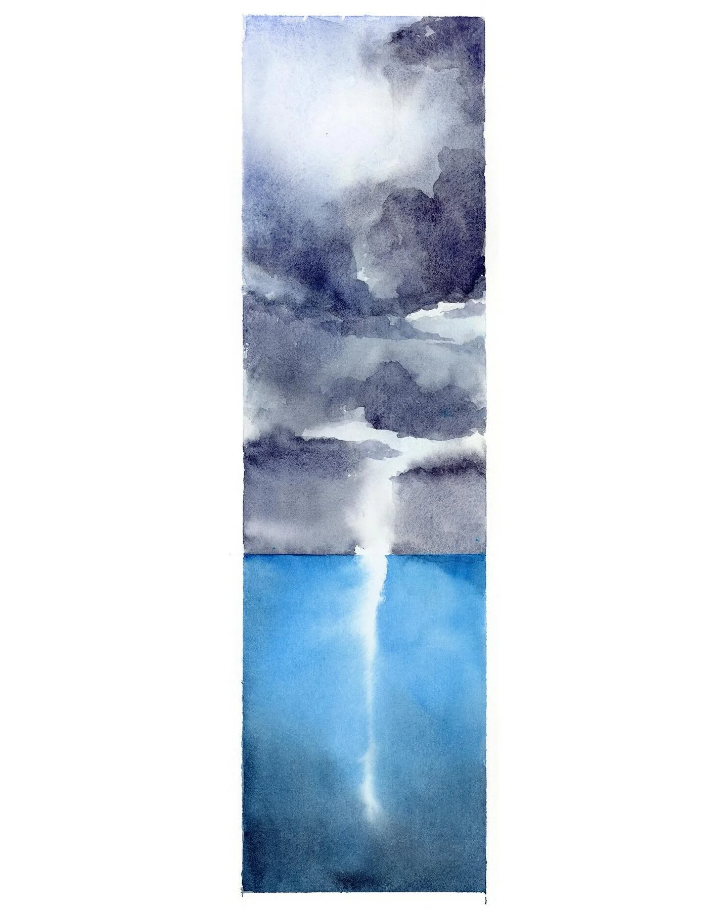 This piece is currently installed at the Old School Makerspace in the group show titled &ldquo;Held in Tension&rdquo; which focuses on themes of darkness and suffering. This departure from my usual style of painting is a response to Psalm 18 and is f