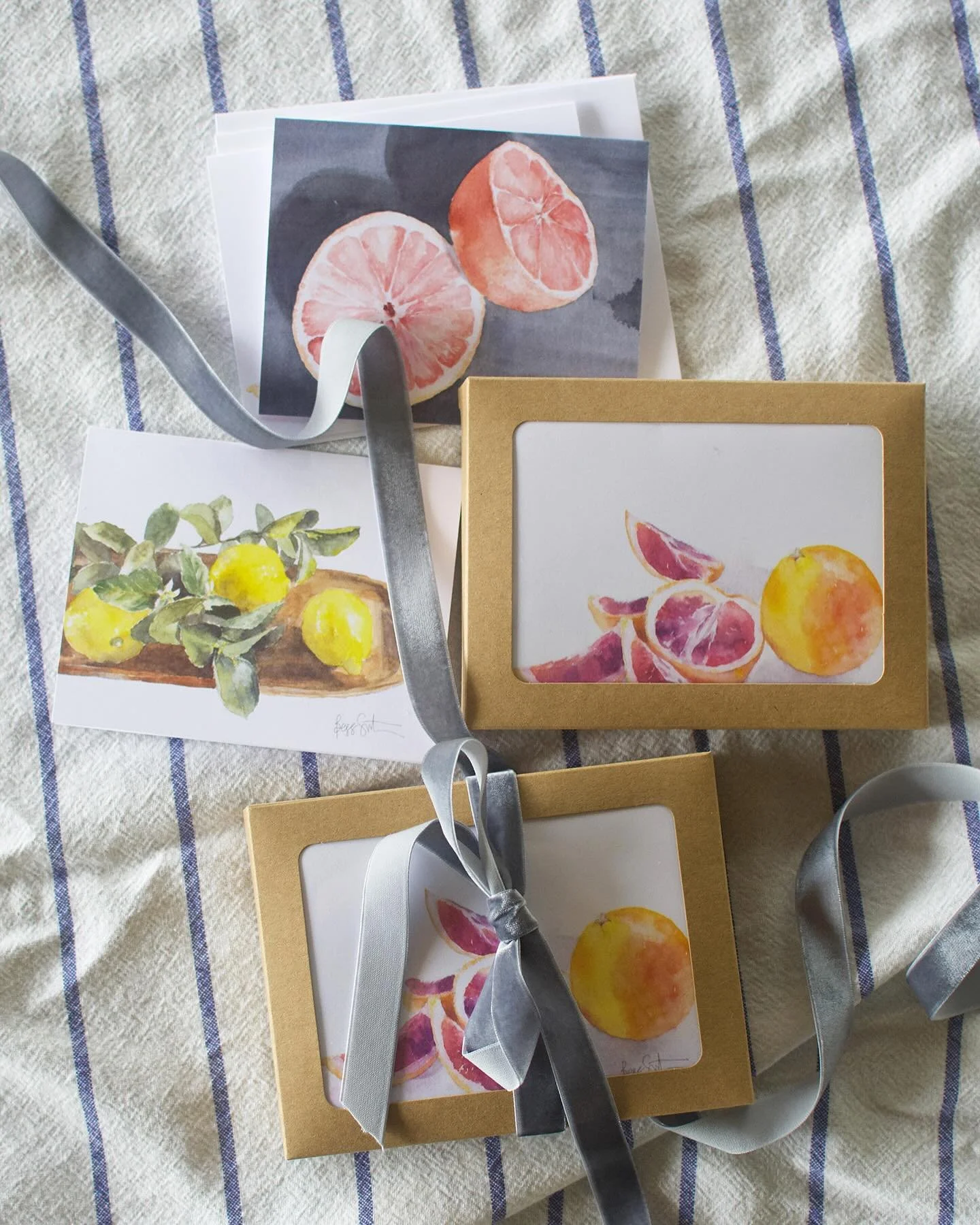 I&rsquo;m currently reading The Correspondent by Virginia Evans and it has me recalling special notes I&rsquo;ve written and received. This also reminds me that I haven&rsquo;t shared my limited release of winter citrus notecards! Improve your own co