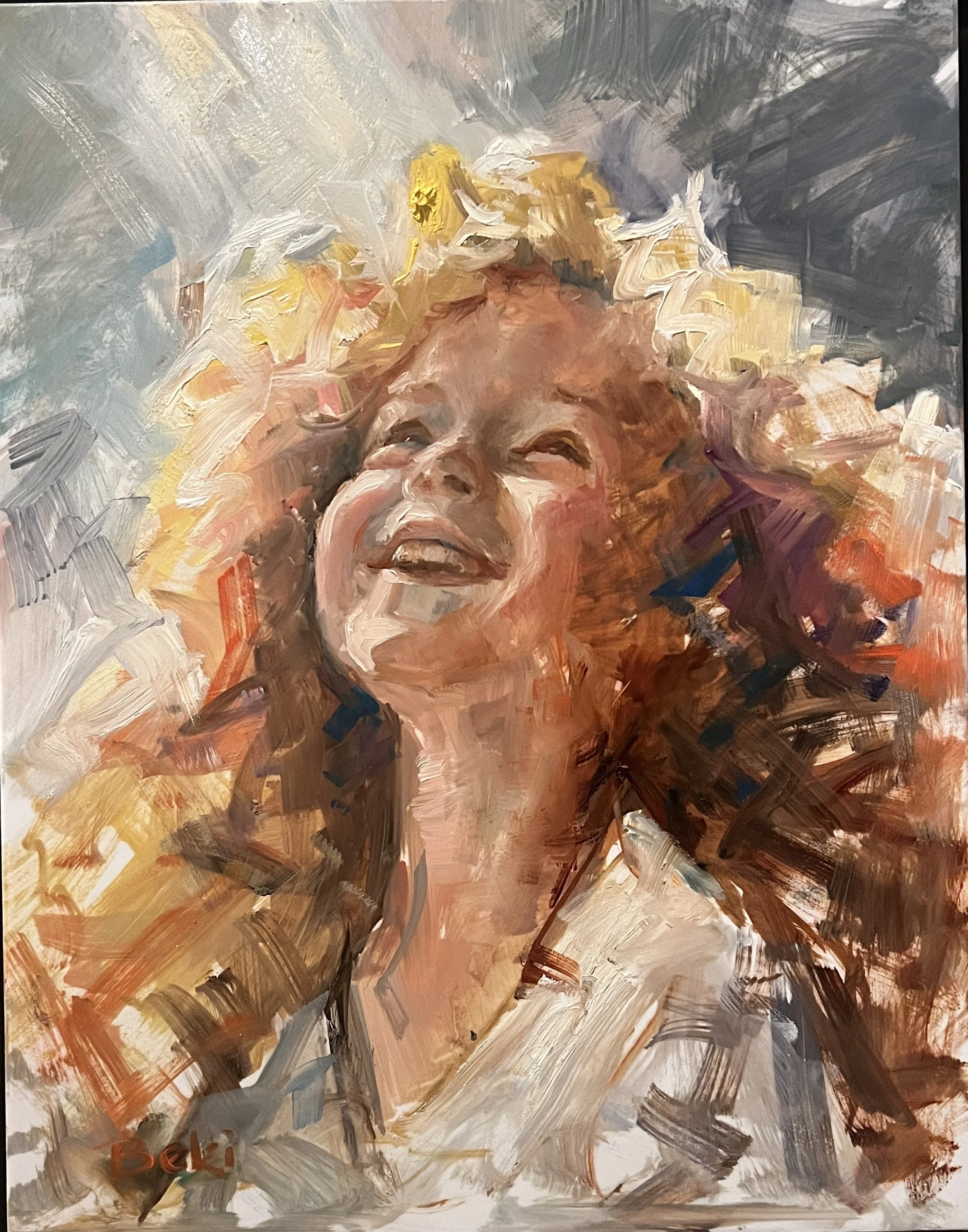 Beki Tobiasson Follow the Sun 12x16 2024 - Beki Tobiasson.jpg