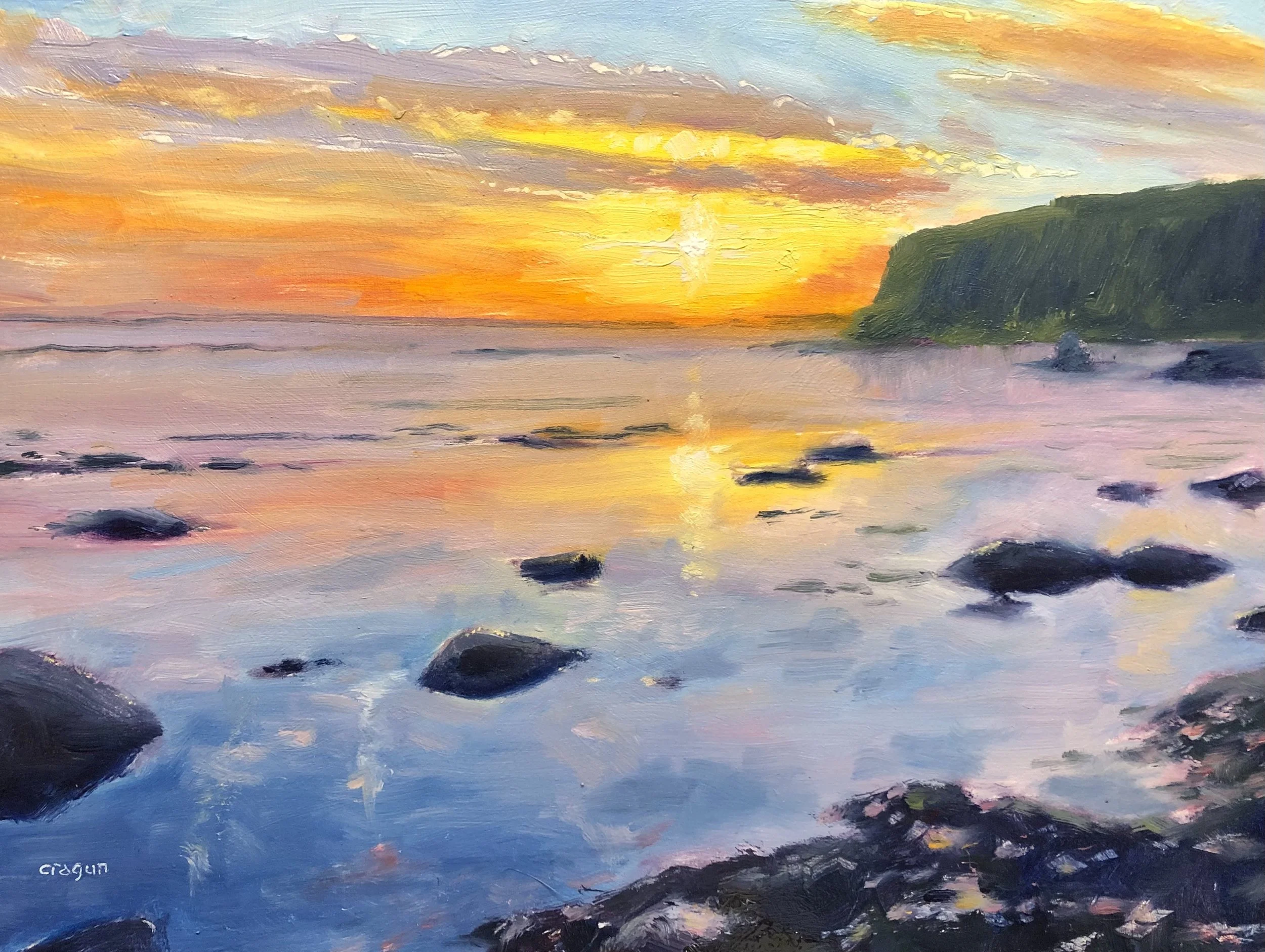 Brian Cragun - Tide Pool Sunset2 - Brian Cragun.jpg