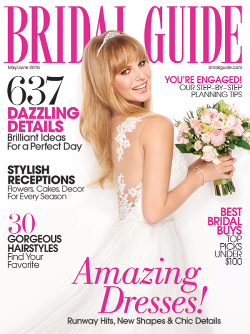 Bridal Guide magazine Katie and Peter Cover May:June.png