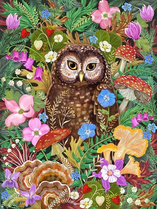 Towny Owl for Wentworth Wooden Puzzles