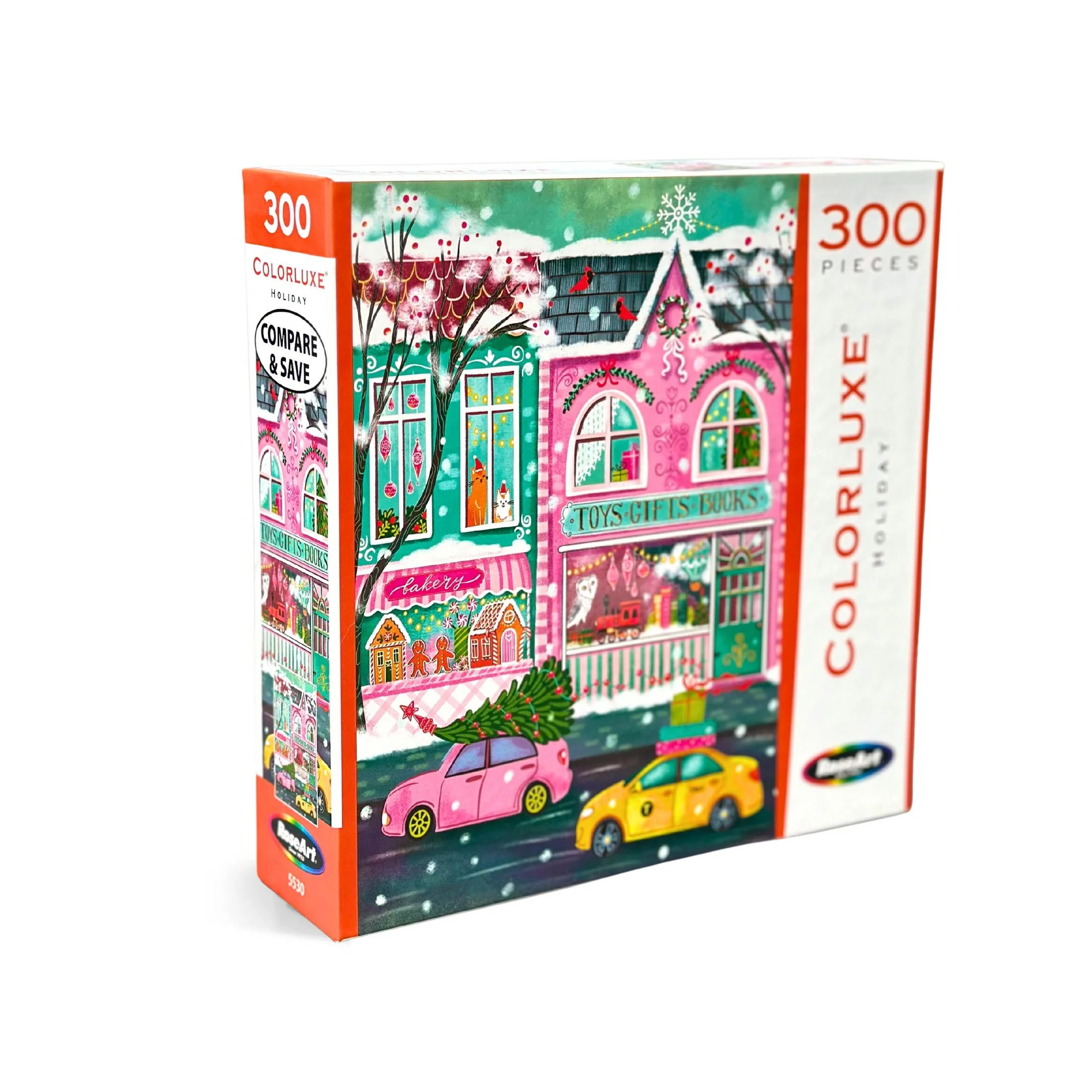 300 Pieces Christmas Puzzle for RoseArt