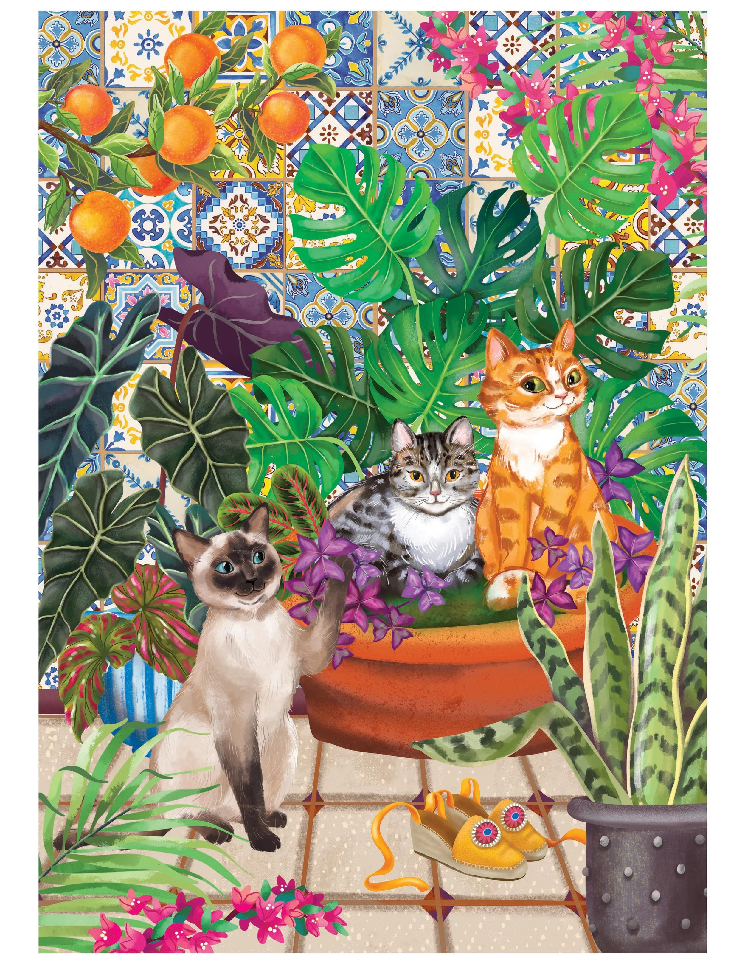 Garden Cats. Licensed