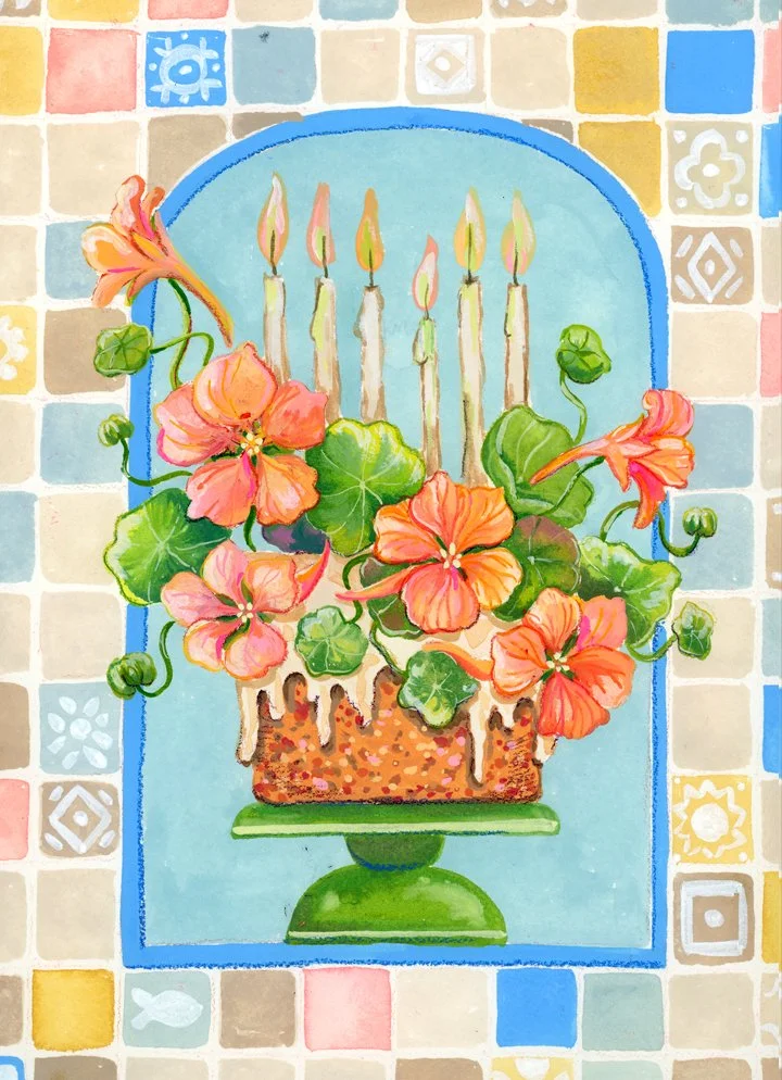 Nasturtium Tiles cake Card size__web_Olga Akbarova.jpg